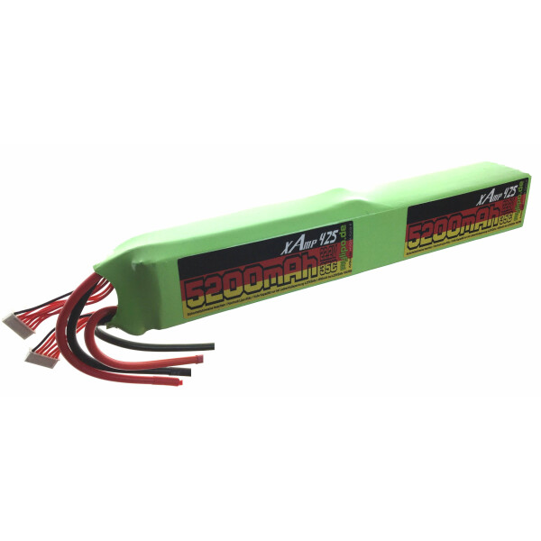 HV - Lipo Battery 5200mAh 44.4V 12S 35C/70C long, shared
