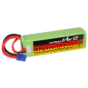 HV - Lipo Battery 3200mAh 11,1V 3S 30C/60C special...