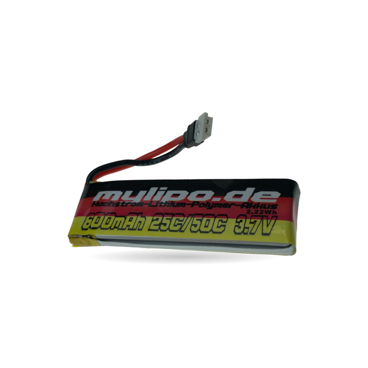 Lipo Akku 600mAh 3,7V 25C/50C Nano QX2 F box