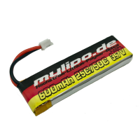 Lipo Akku 600mAh 3,7V 25C/50C Nano QX2 FPV / Inductrix FPV+ / GLIMPSE