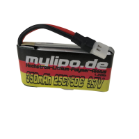 Lipo Akku 350mAh 3,7V 25C/50C Grauper Alpha 110