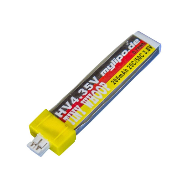 Lipo 205mAh 3,7V 25C/50C msr / Nano CPX + QX