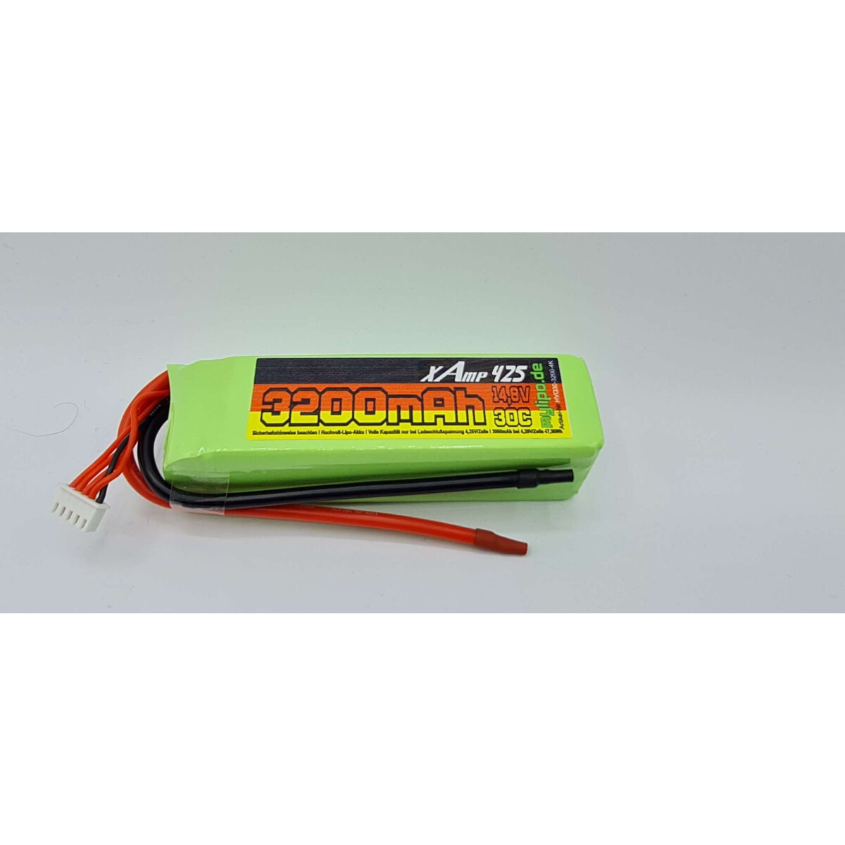 HV - Lipo Akku 3200mAh 14,8V 4S 30C/60C K