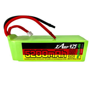 HV - Lipo Battery 5200mAh 22,2V 6S 35C/70C