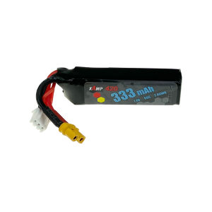 Lipo Battery 333mAh 2S 7.4V 60C/120C FPV PARCOUR XT30