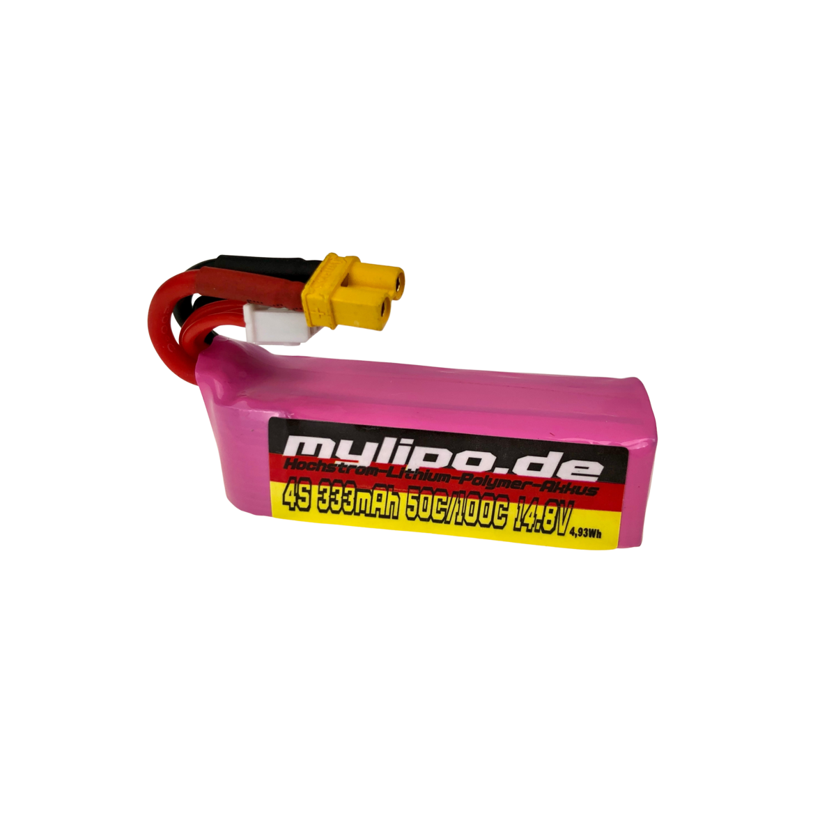 Lipo Akku 333mAh 4S 14,8V 50C/100C FPV PARCOUR XT30