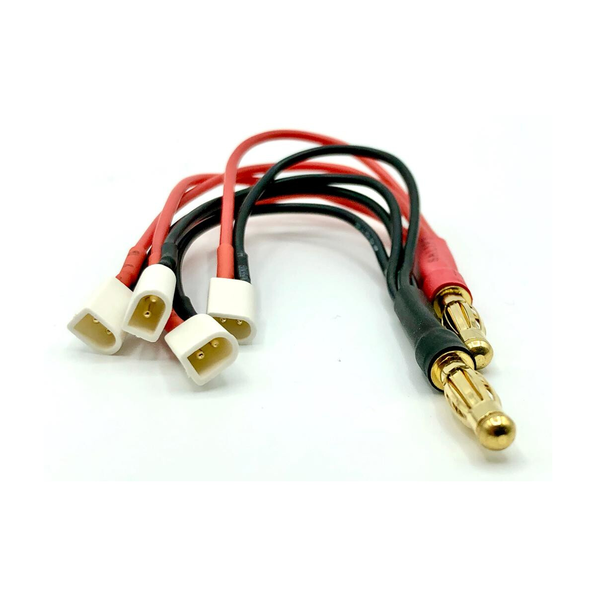 *Ladeadapter 4-fach BT2.0 (parallel) -->4mm Goldstecker