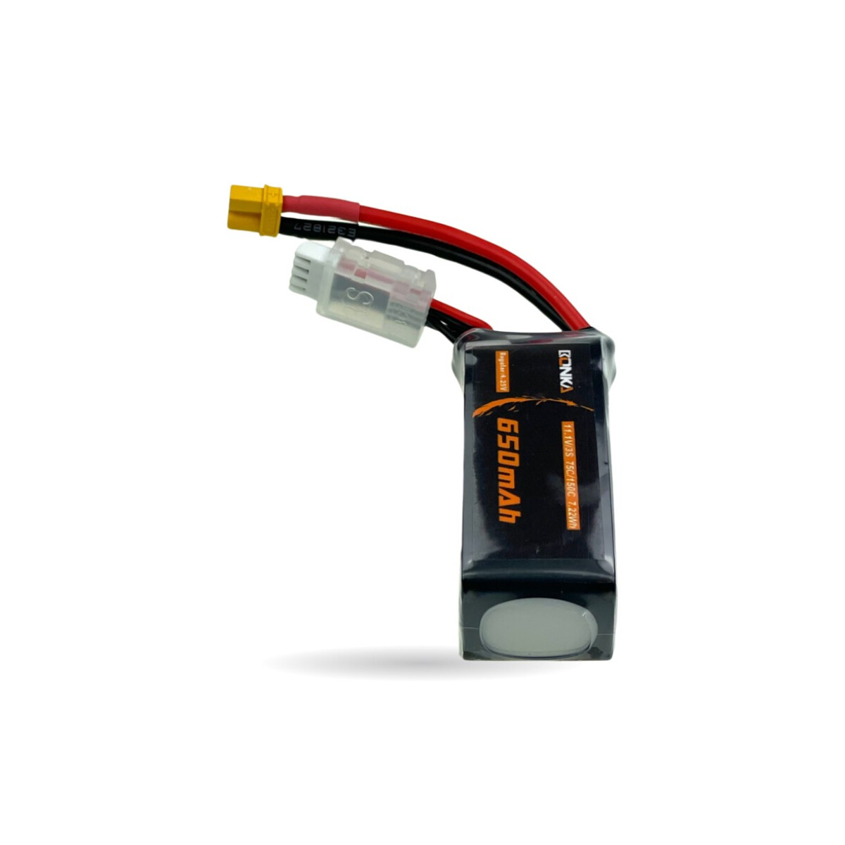 Bonka Lipo Akku 650mAh 11,1V 3S 75C/150C XT30 Logo200/OMP-M2