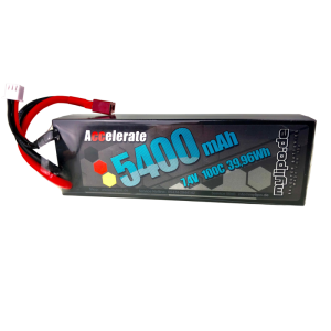 Lipo Akku 5400mAh 7,4V 100C Hardcase DEAN