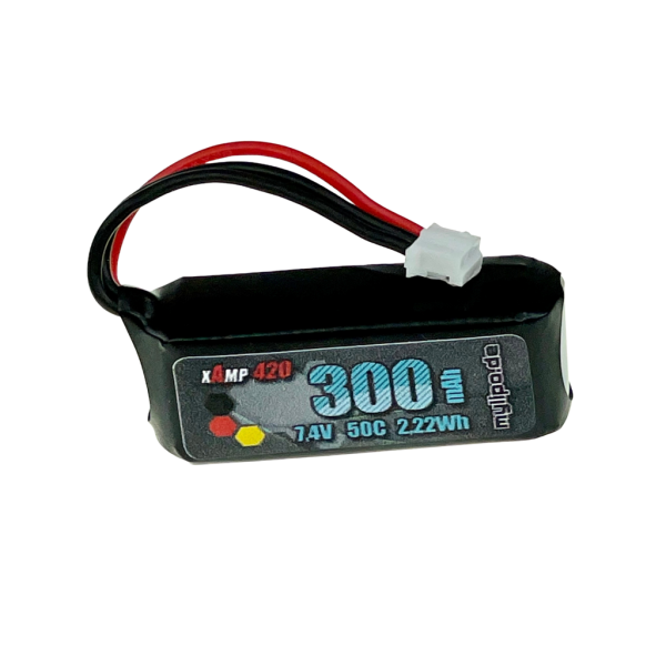 Lipo Battery 300mAh 7.4V 2S 50C for Blade mCPX BL2