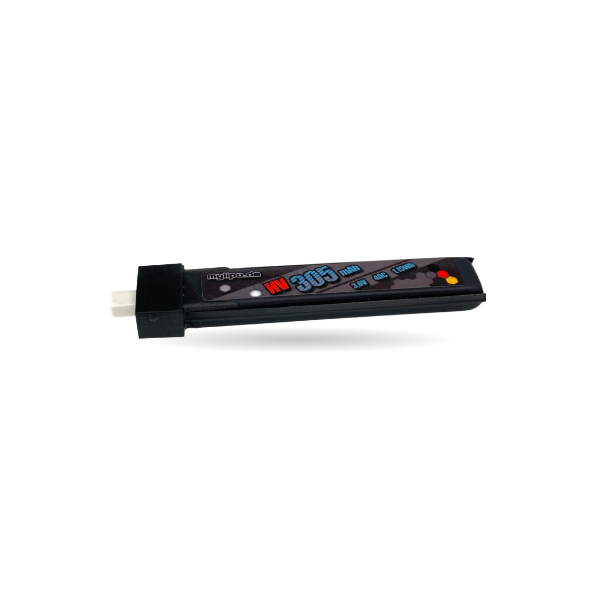 Lipo Akku 305mAh HV 3.8V 40/80C BT2 Stecker