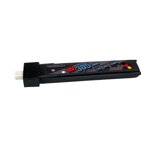 Lipo Battery 305mAh HV 3.8V 40/80C BT2 Male