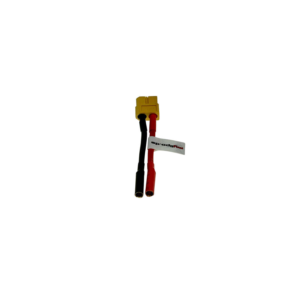 Ladeadapter XT60 Stecker --> 4mm Goldbuchse