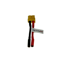 Ladeadapter XT60 Female --> 4mm Goldbuchse