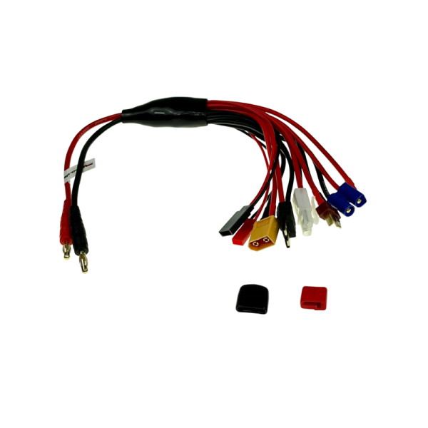 8 in 1 Multi-Ladekabel 4mm Stecker