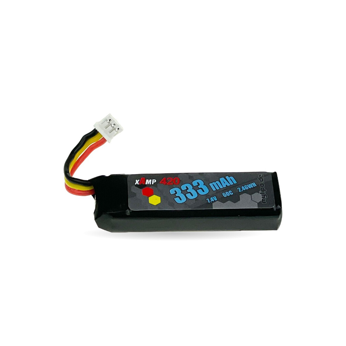 Lipo Akku 333mAh 7,4V 2S 60C/120C UMX Serie + mCP X BL