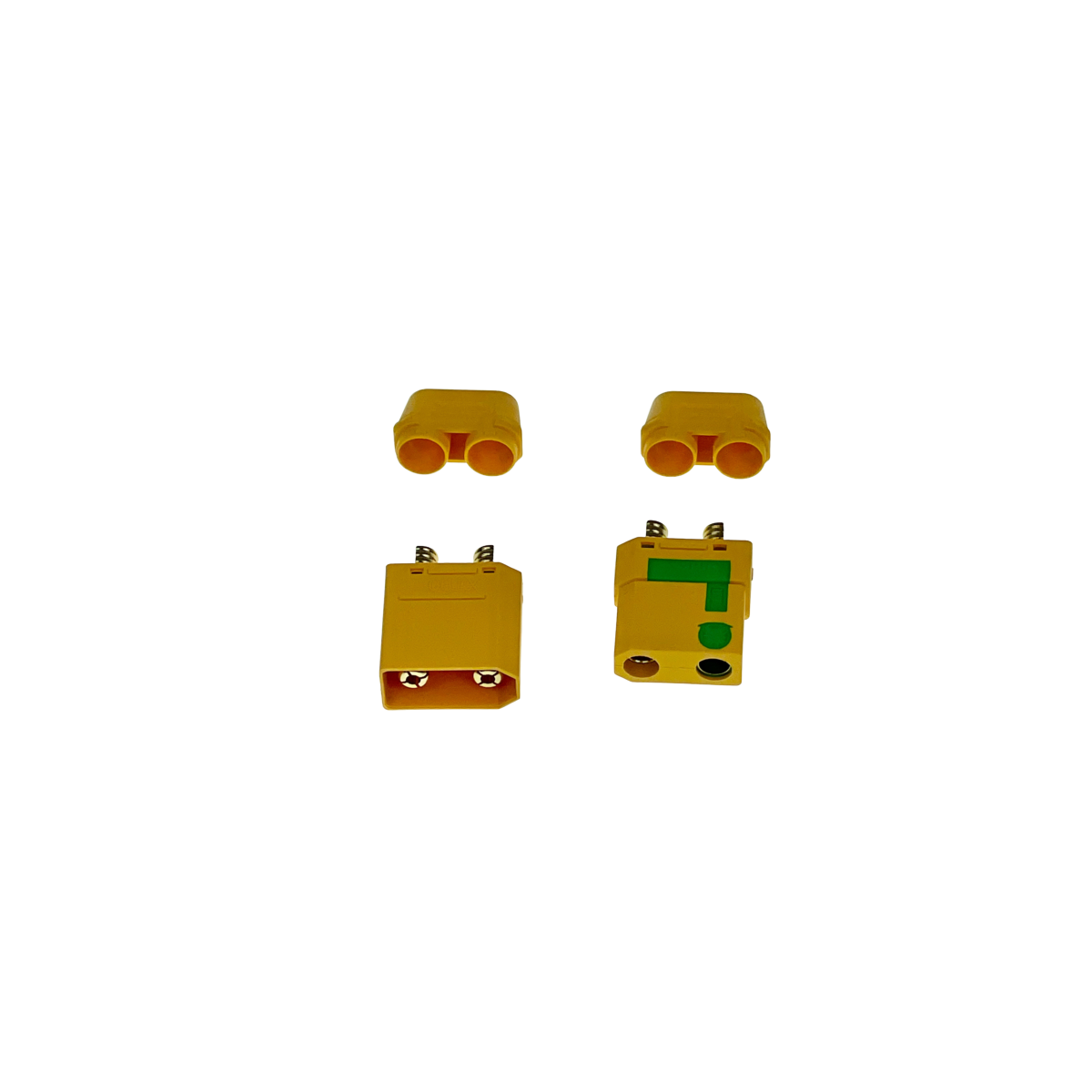 XT90S -  Amass Buchse/Stecker (Antiblitz) (1 Paar)