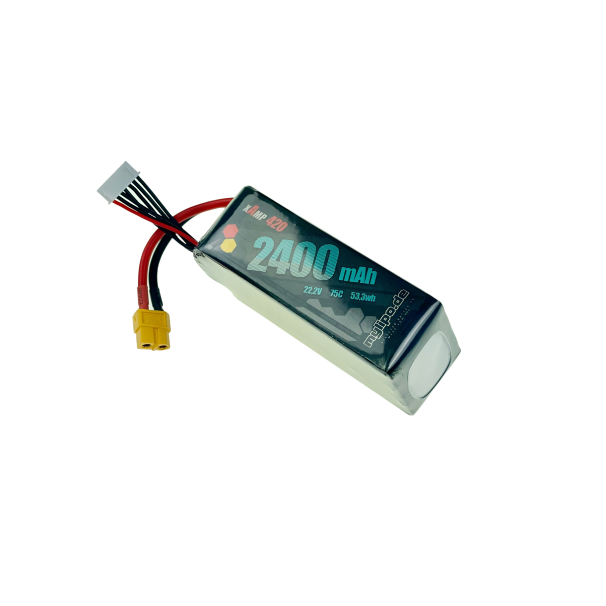 Batterie Lipo 2S 7.4V 3000mAh 35C-XT60