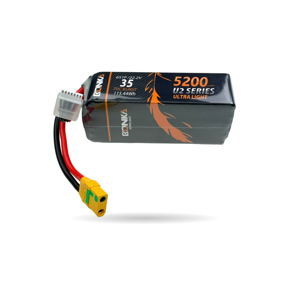 Bonka Lipo Akku 5200mAh 22,2V 6S 35C/70C XT90
