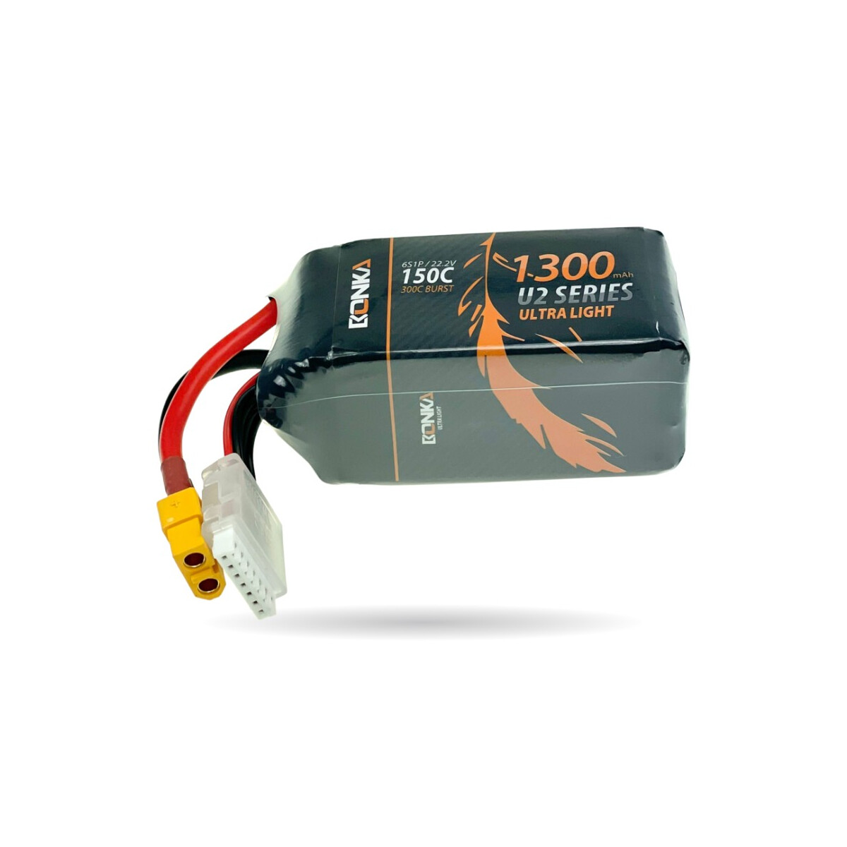 Bonka Lipo Akku1300mAh 22,2V 150C/300C FPV XT60