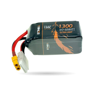 Bonka Lipo Akku1300mAh 22,2V 150C/300C FPV XT60
