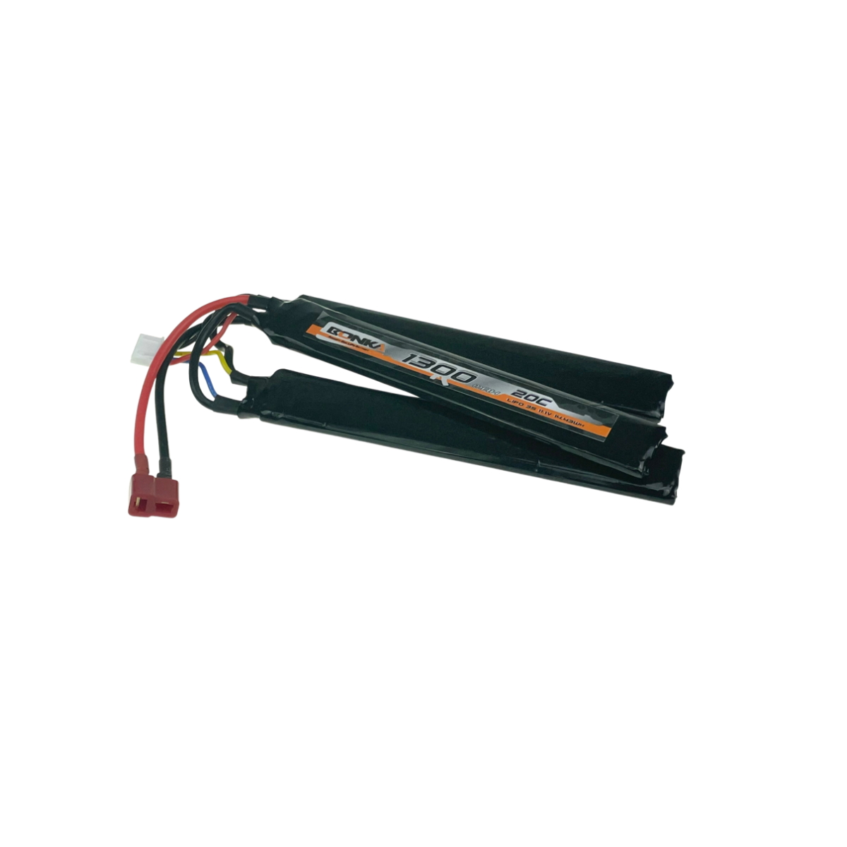 Bonka Airsoft Lipo Akku 1300mAh 3S 11,1V 20C-3-Dean Tri-Pane