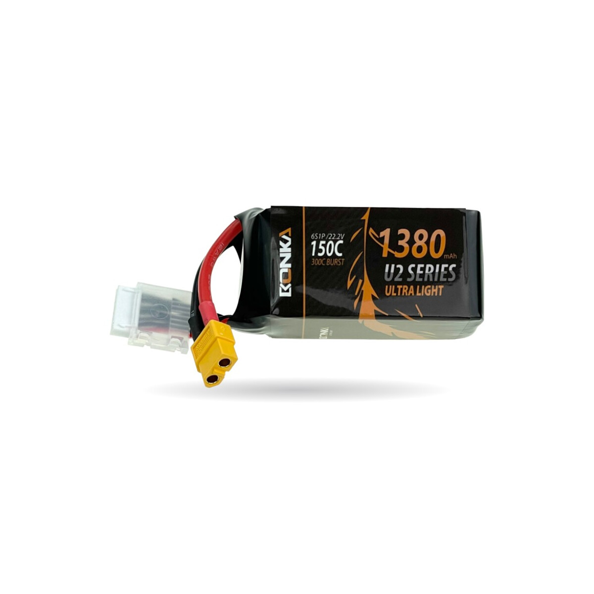 Bonka Lipo Akku1380mAh 22,2V 150C/300C FPV XT60