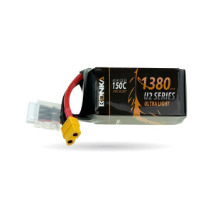 Bonka Lipo Akku1380mAh 22,2V 150C/300C FPV XT60
