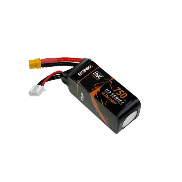 Bonka Lipo Akku 750mAh 11,1V 100C/200C  XT30 Goosky S2/OMP Hobby M2 Evo