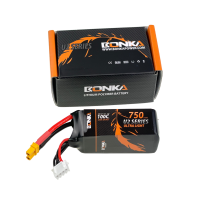 3x Bonka Lipo Akku 750mAh 11,1V 100C/200C  XT30 Goosky S2/OMP Hobby M2 Evo #1