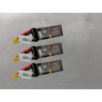 3x Bonka Lipo Akku 750mAh 11,1V 100C/200C  XT30 Goosky S2/OMP Hobby M2 Evo #1