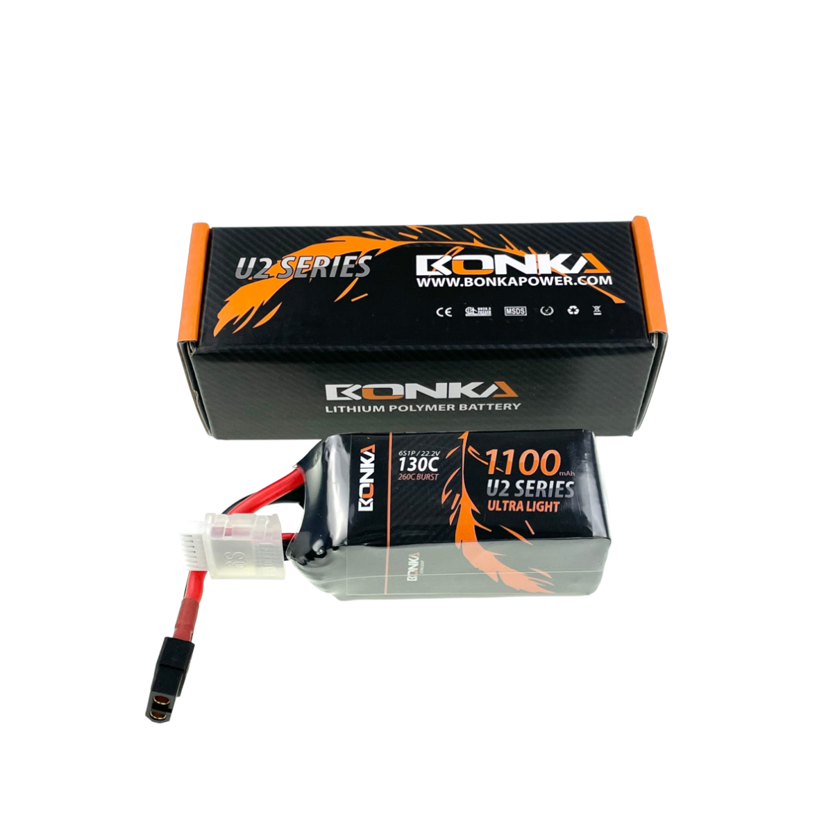 Bonka Lipo Akku1800mAh 22,2V 120C/240C FPV XT60 - Lipo Modellbau Akku ...