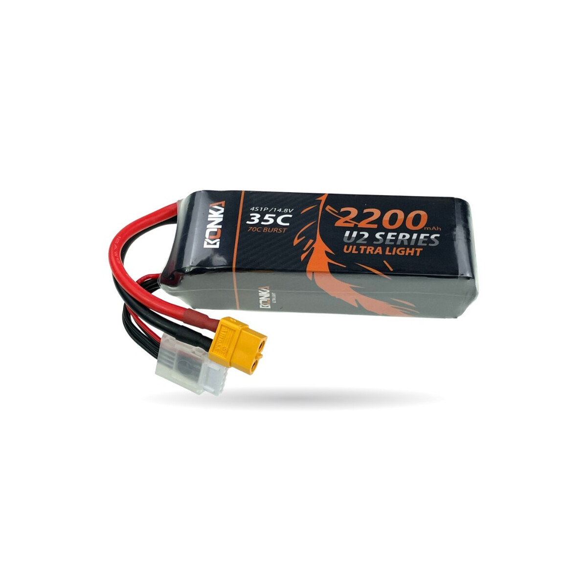 Bonka Lipo Akku 2200mAh 14,8V 4S 35C/70C