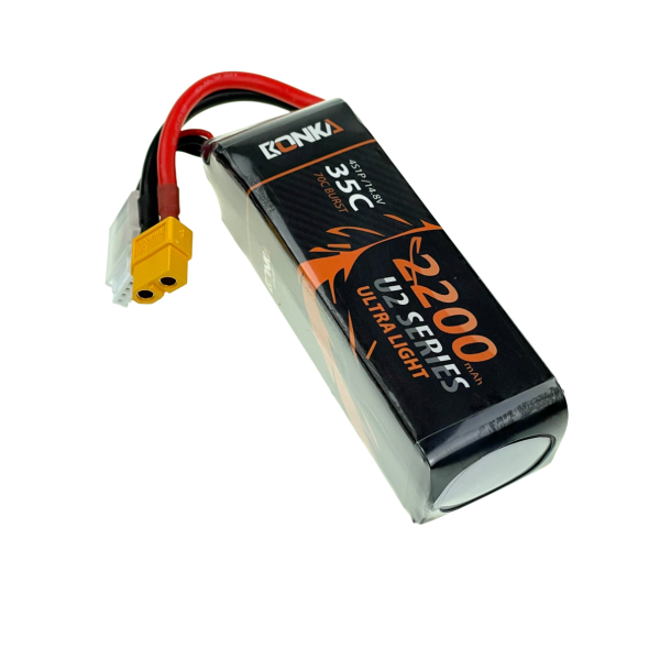 2×OVONIC 3S Lipo Battery 2200mAh 3S1P 35C 11.1V LiPo Battery
