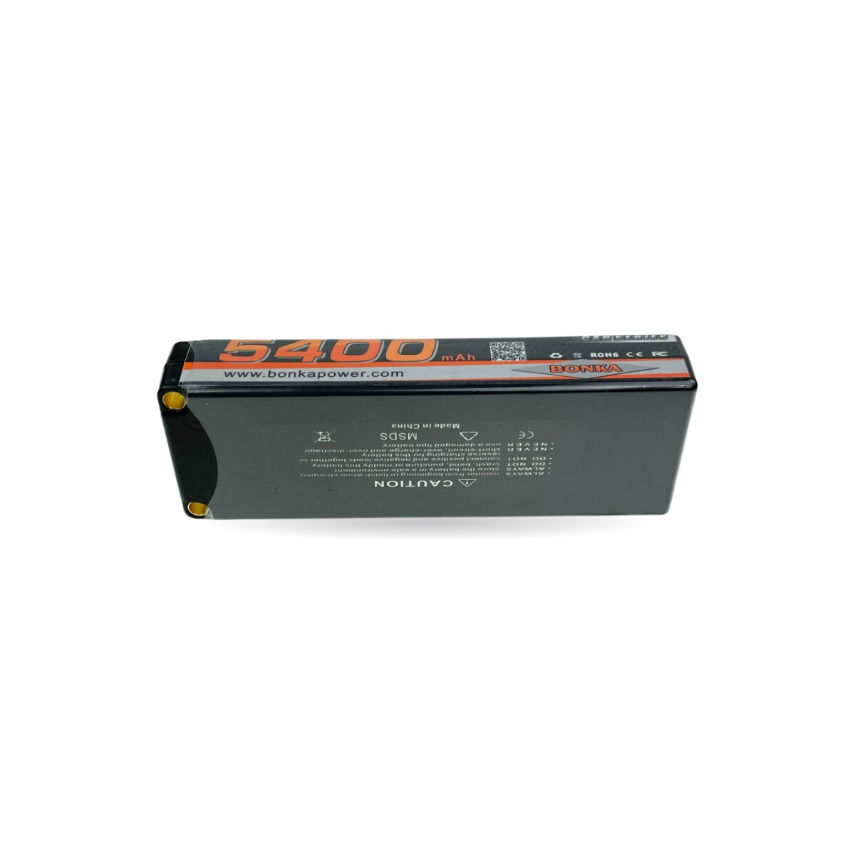 Lipo Battery 5400mAh 7.4V 100C Hardcase