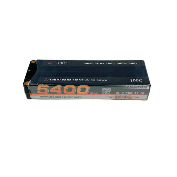 Bonka Lipo Akku 5400mAh 7,4V 100C  Hardcase