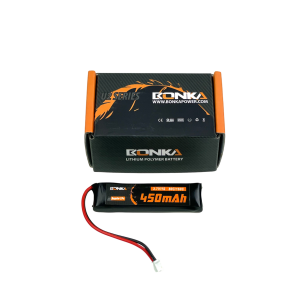 Bonka Lipo Akku 450mAh 3,7V 1S HV 80C/160C FPV PH2