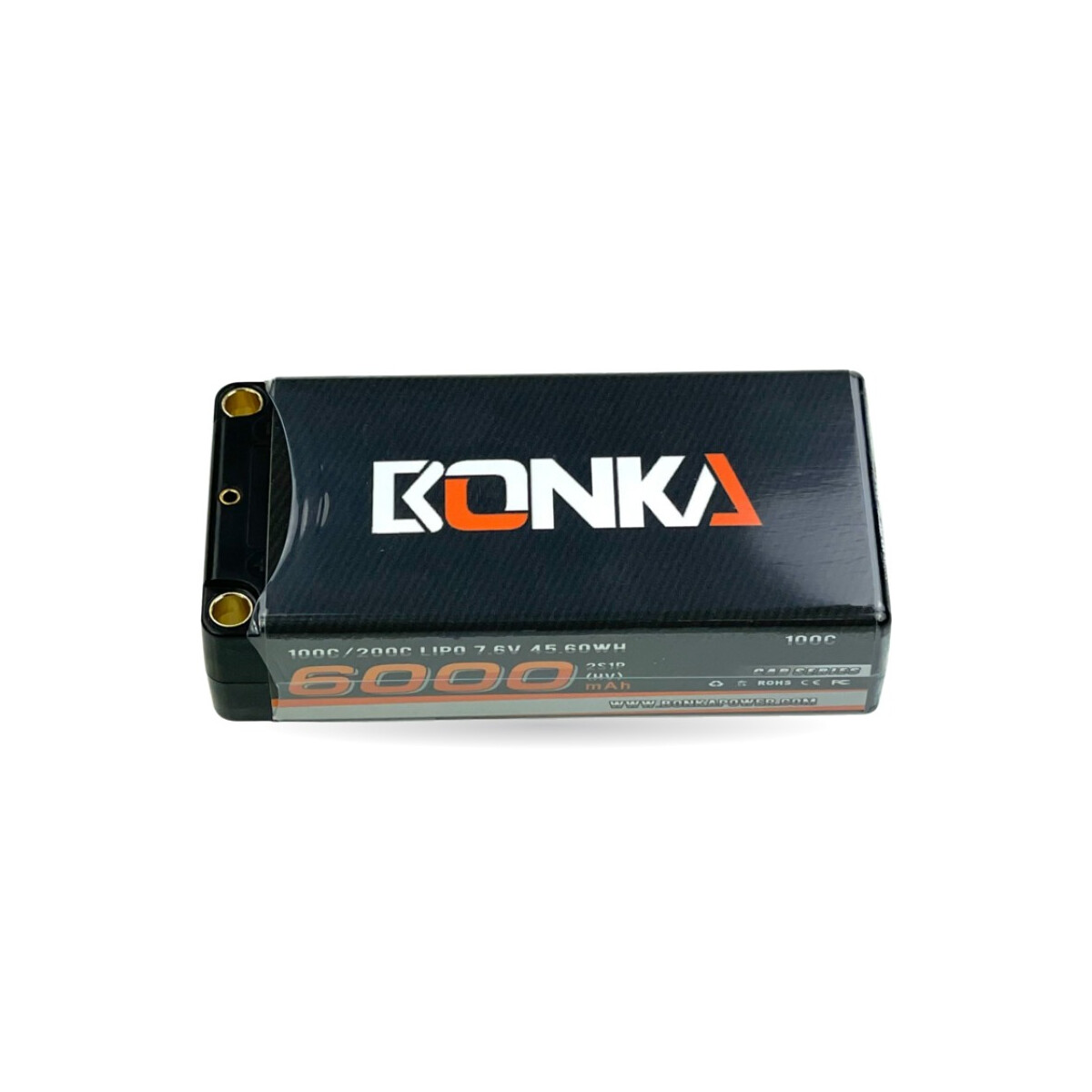 Bonka Lipo Akku HV 6000mAh 7,6V 100C Sho box