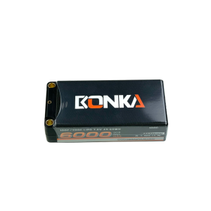Bonka Lipo Battery HV 6000mAh 7.6V 100C Shorty Hardcase