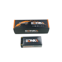 Bonka Lipo Battery HV 6000mAh 7.6V 100C Shorty Hardcase