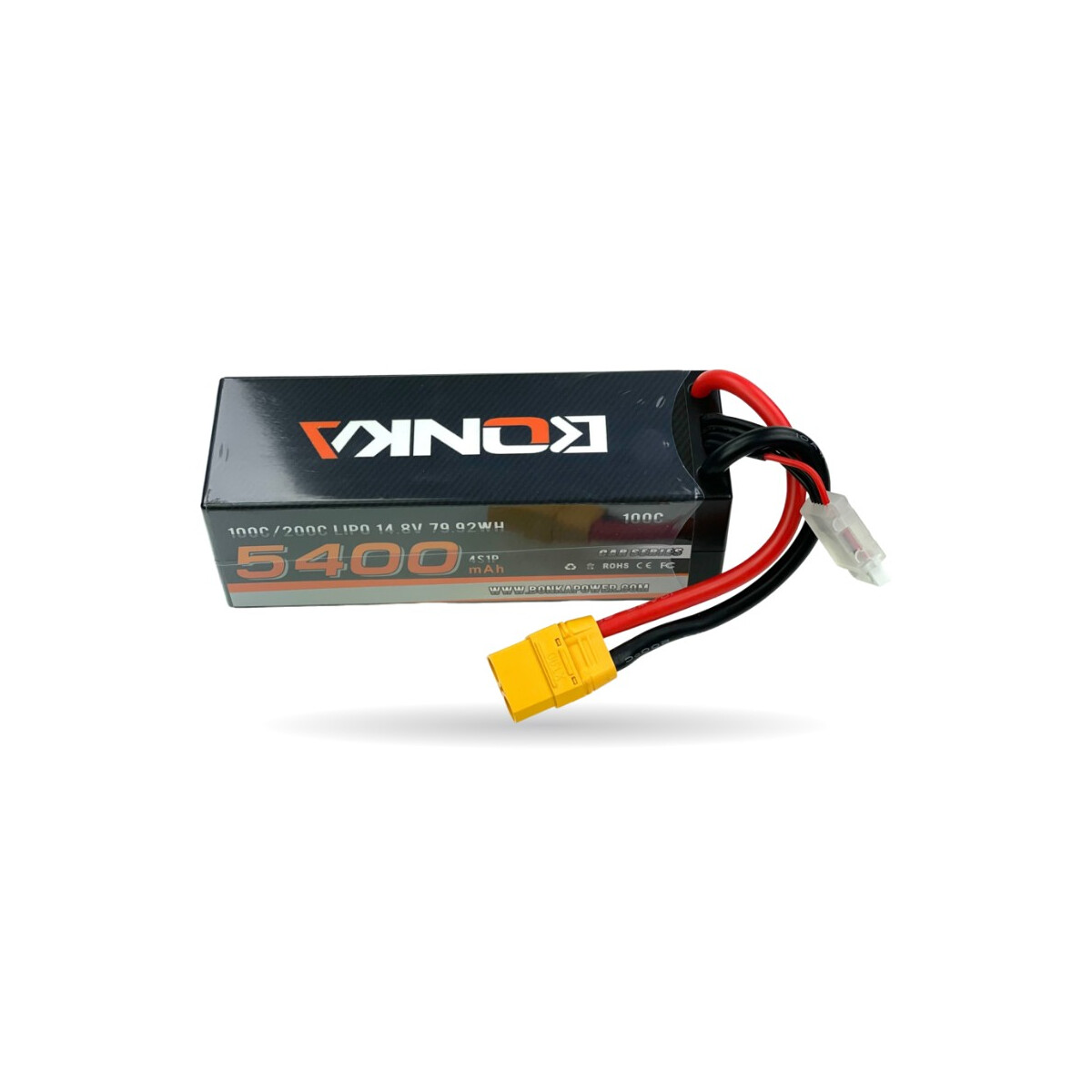 Bonka Lipo Akku 5400mAh 14,8V 100C HC XT90