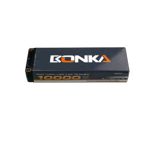 Bonka Lipo Akku HV 10.000mAh 7,6V 100C  Hardcase 5mm...