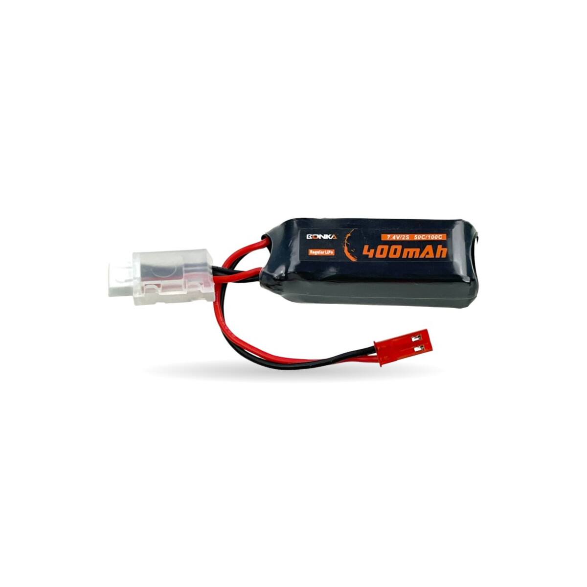 Bonka Lipo Akku 400mAh 7,4V 2S 50C JST-R box