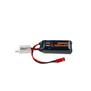Bonka Lipo Akku 400mAh 7,4V 2S 50C JST-Rot