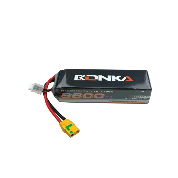 Bonka Lipo Akku  9600mAh 7,4V 100C  Softcase XT90 Antiblitz