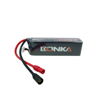 Bonka Lipo Akku  9600mAh 7,4V 100C  Softcase XT90 Antiblitz