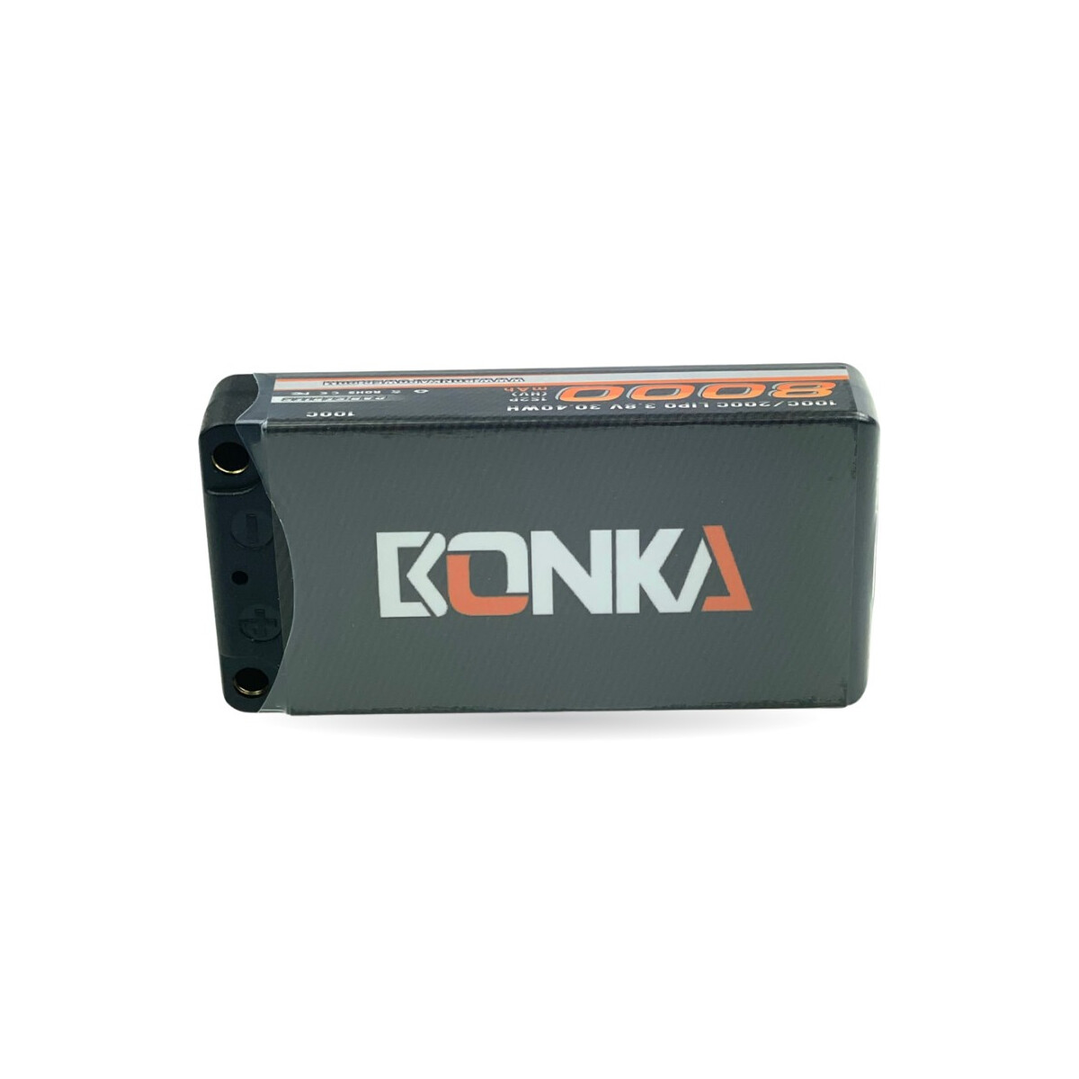Bonka Lipo Akku HV 8000mAh 3,8V 100C Shorty Hardcase 5mm Bul