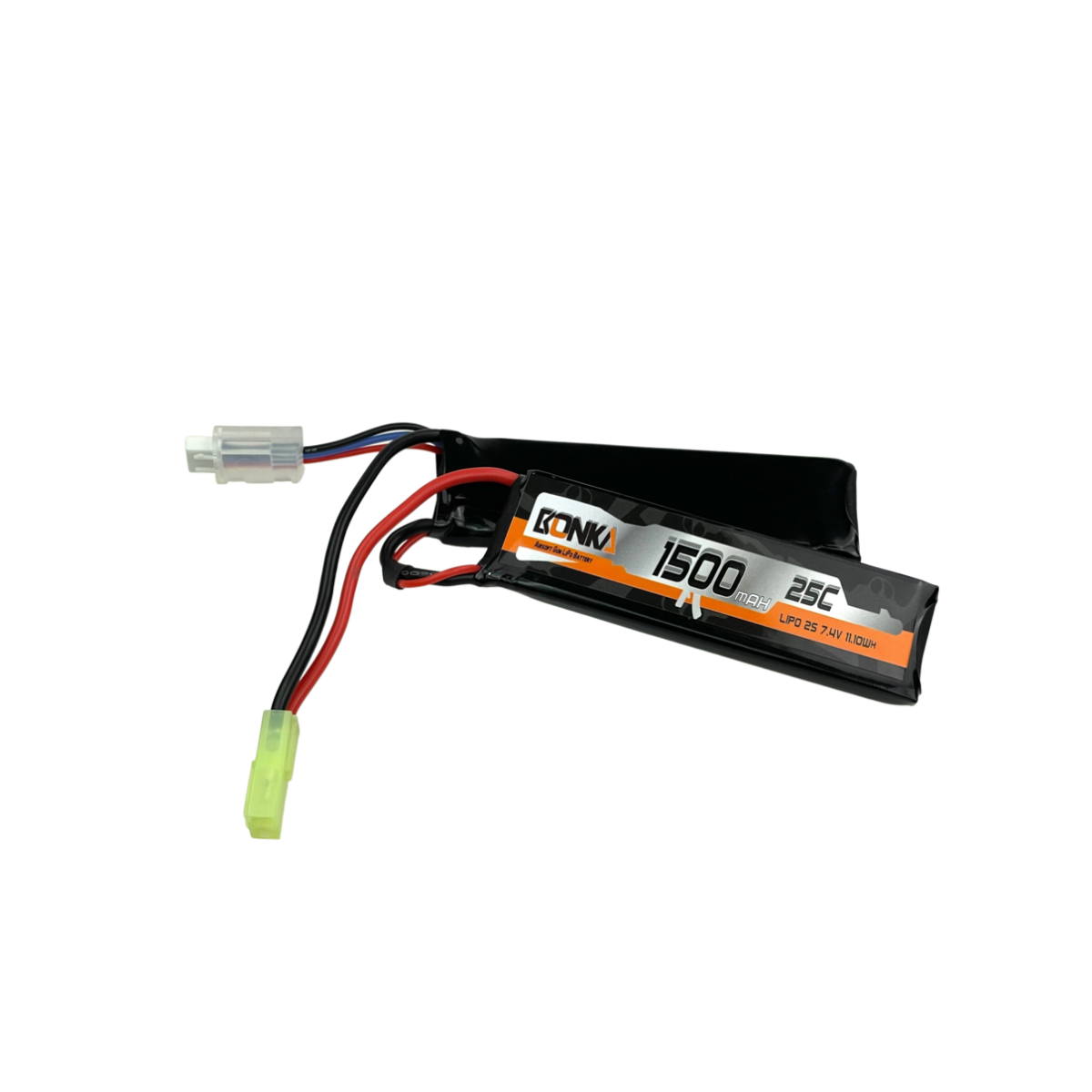 2 sticks batterie Lipo 2S 7.4V 1000mAh 25C