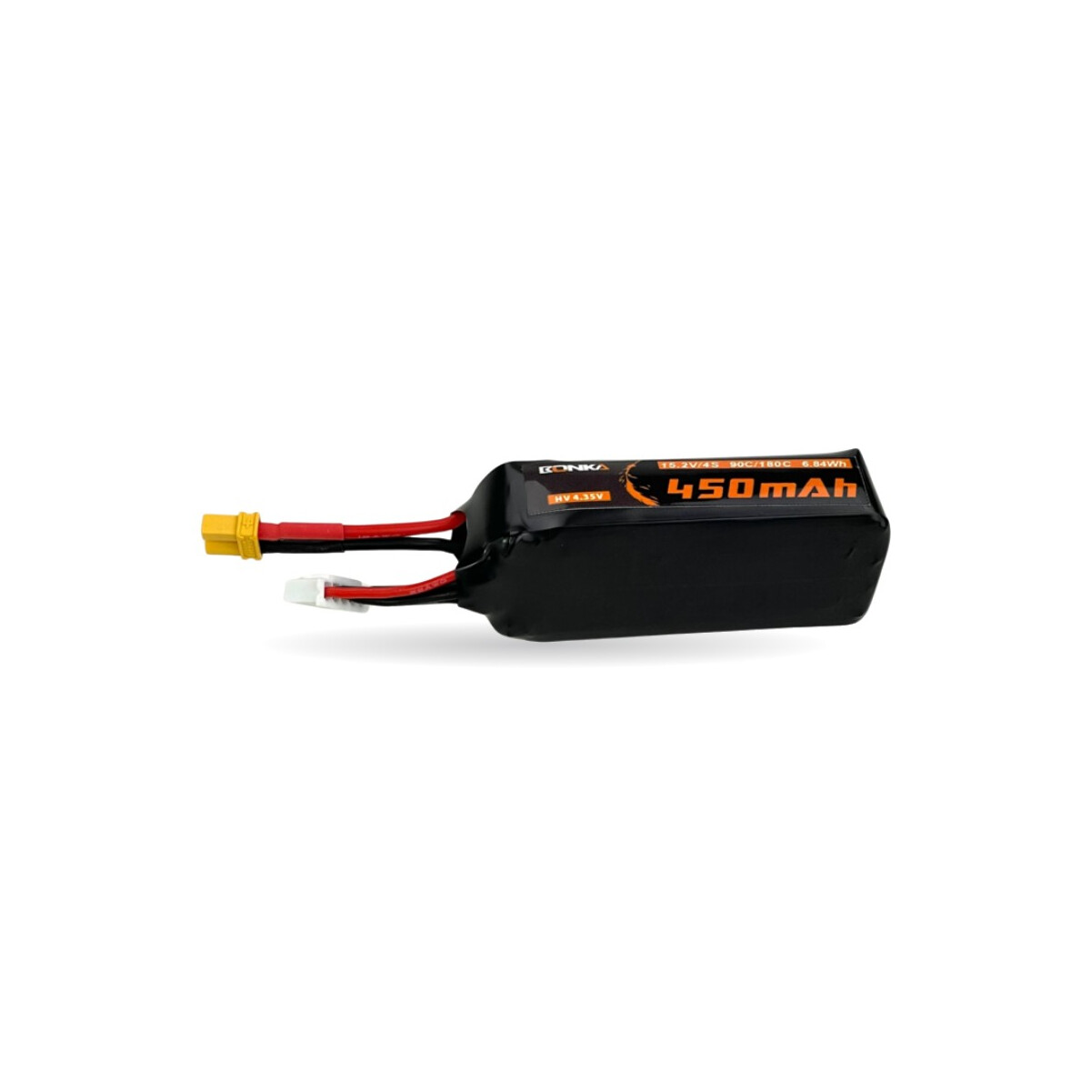 HV Bonka Lipo Akku 450mAh 15,2V 4S 90C/180C FPV Parcour XT30