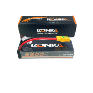 Bonka Lipo Akku 5200mAh 7,4V 70C Hardcase  XT90 Antiblitz